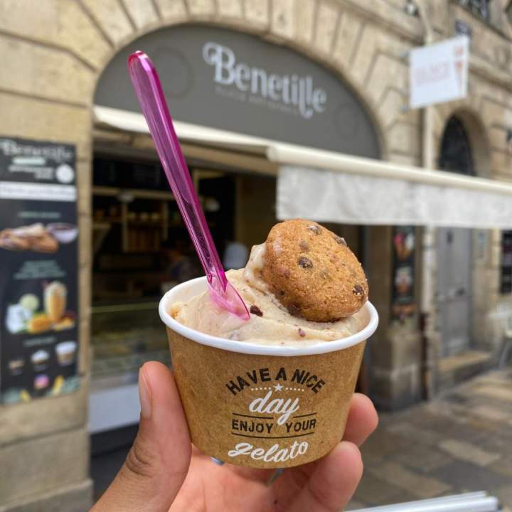 Délicieux ice-cream Bordeaux