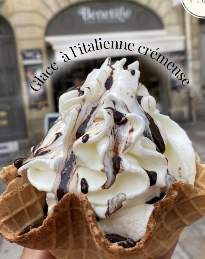 Délicieux ice-cream Bordeaux