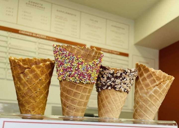 Grande diversité de glaces et sorbets aux saveurs authentiques